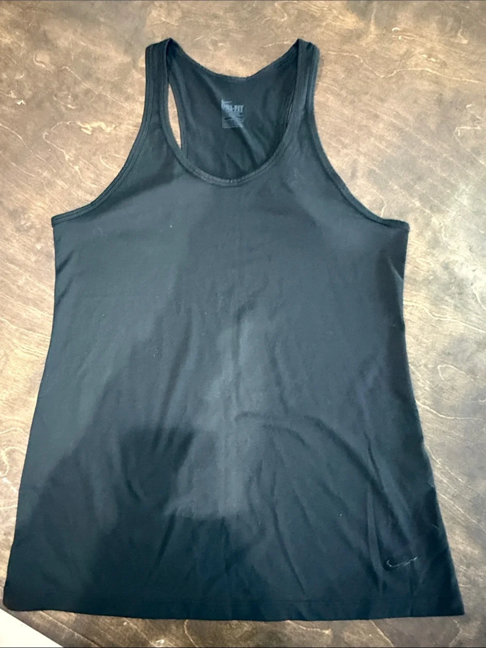 Nike Black Racerback Performance Tank